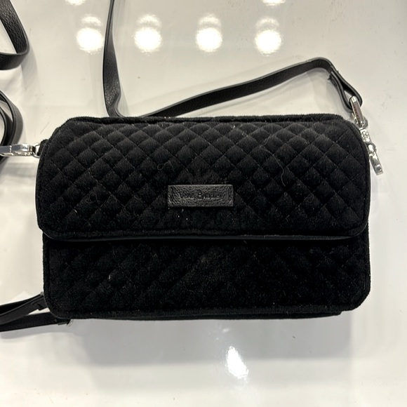 Black Velvet Vera Bradley clutch/wallet - Picture 1 of 8